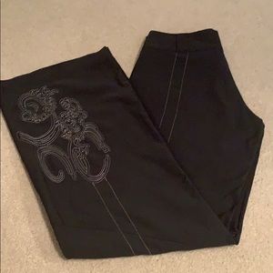GREAT CONDITION black/silver Nike pants